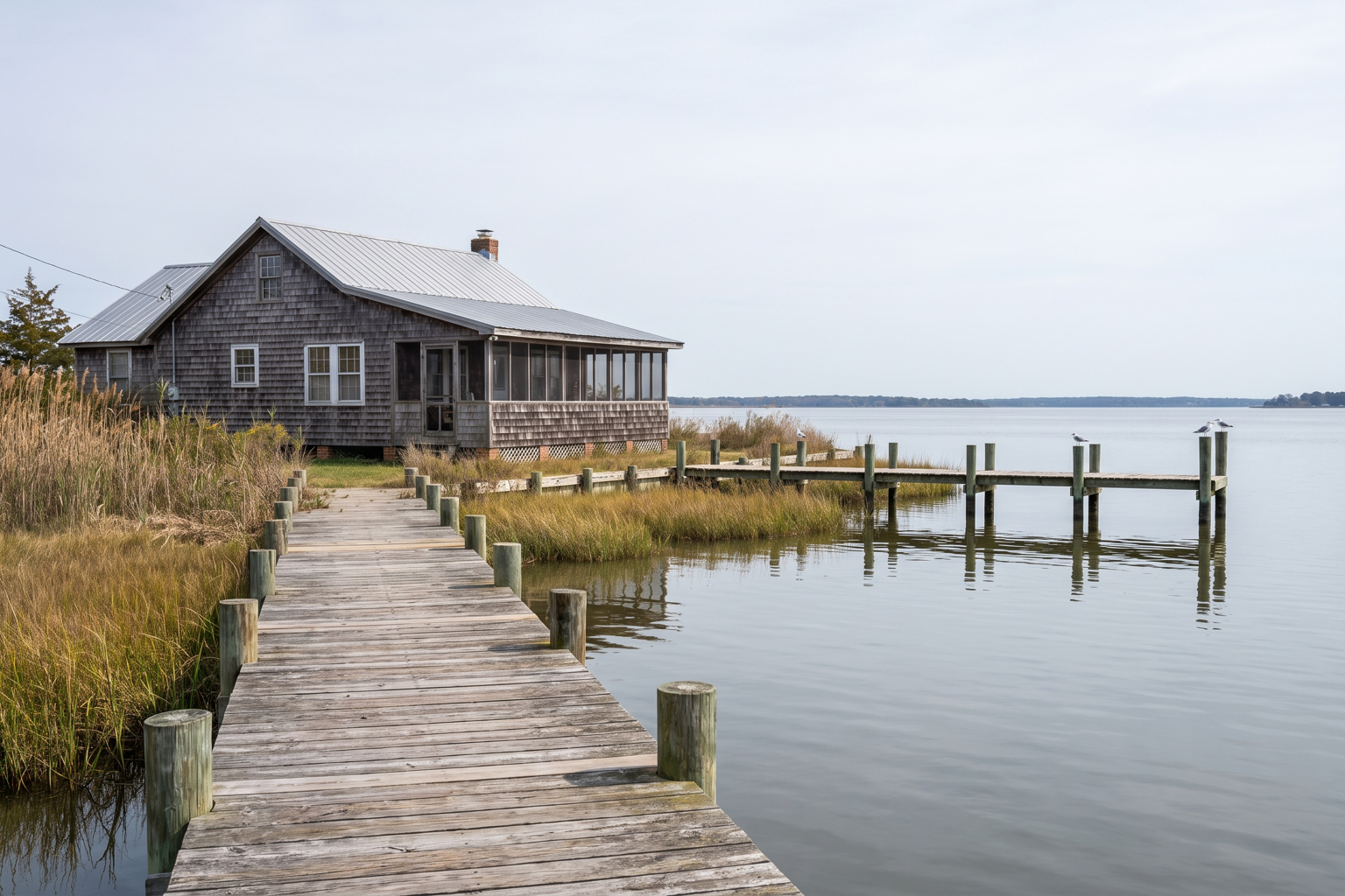 House near the water in Anne Arundel County