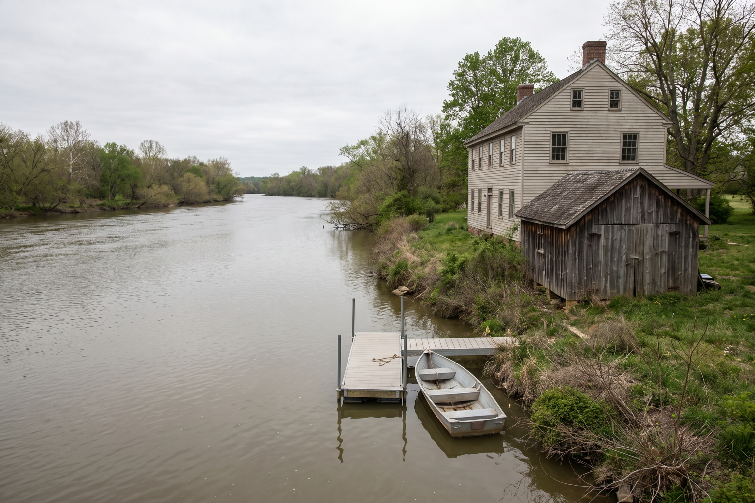House by the river in Cecil County